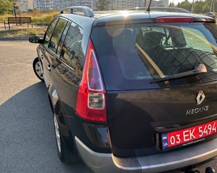 Черный Рено Меган, объемом двигателя 1.6 л и пробегом 264 тыс. км за 5300 $, фото 5 на Automoto.ua