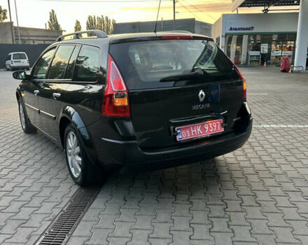 Черный Рено Меган, объемом двигателя 1.6 л и пробегом 209 тыс. км за 5699 $, фото 9 на Automoto.ua