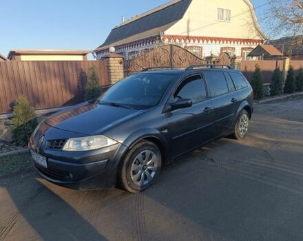 Черный Рено Меган, объемом двигателя 1.5 л и пробегом 298 тыс. км за 4600 $, фото 2 на Automoto.ua