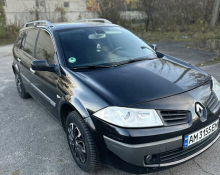 Чорний Рено Меган, об'ємом двигуна 1.6 л та пробігом 236 тис. км за 4900 $, фото 4 на Automoto.ua