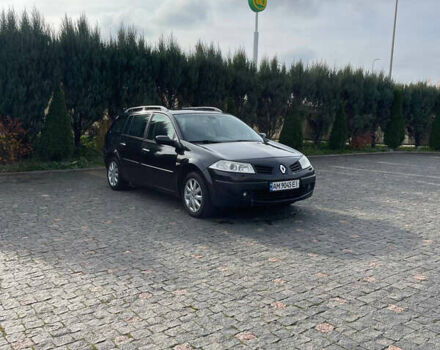 Черный Рено Меган, объемом двигателя 1.6 л и пробегом 235 тыс. км за 4200 $, фото 10 на Automoto.ua