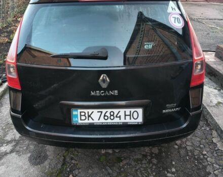 Черный Рено Меган, объемом двигателя 1.6 л и пробегом 233 тыс. км за 5000 $, фото 2 на Automoto.ua