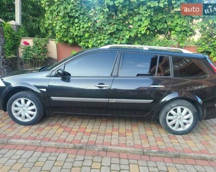 Черный Рено Меган, объемом двигателя 1.6 л и пробегом 223 тыс. км за 6000 $, фото 1 на Automoto.ua