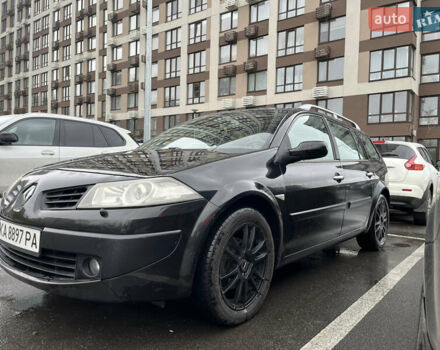 Черный Рено Меган, объемом двигателя 2 л и пробегом 240 тыс. км за 6300 $, фото 5 на Automoto.ua