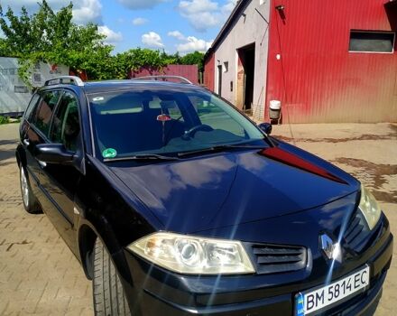 Черный Рено Меган, объемом двигателя 1.6 л и пробегом 240 тыс. км за 5800 $, фото 1 на Automoto.ua