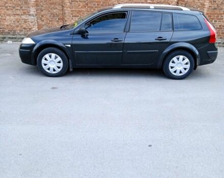 Черный Рено Меган, объемом двигателя 1.6 л и пробегом 185 тыс. км за 5300 $, фото 1 на Automoto.ua