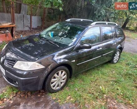 Черный Рено Меган, объемом двигателя 1.6 л и пробегом 213 тыс. км за 6400 $, фото 3 на Automoto.ua