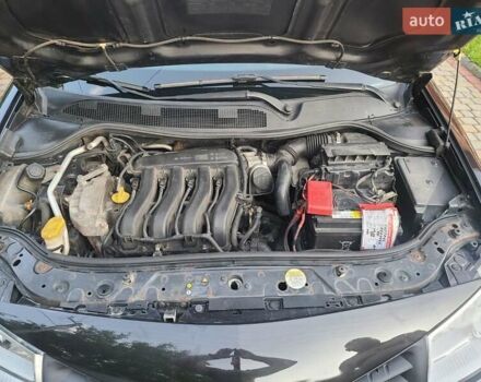 Черный Рено Меган, объемом двигателя 1.6 л и пробегом 223 тыс. км за 6000 $, фото 7 на Automoto.ua