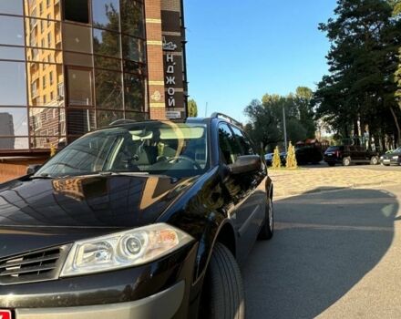 Черный Рено Меган, объемом двигателя 1.6 л и пробегом 264 тыс. км за 5300 $, фото 1 на Automoto.ua