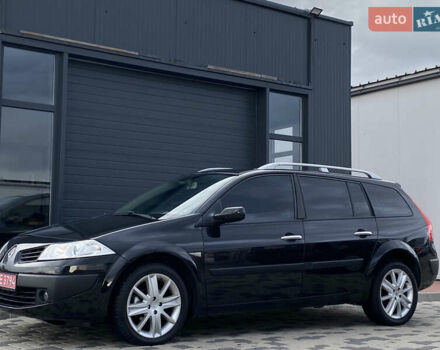 Черный Рено Меган, объемом двигателя 1.6 л и пробегом 220 тыс. км за 4499 $, фото 6 на Automoto.ua