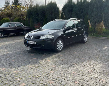 Черный Рено Меган, объемом двигателя 1.6 л и пробегом 235 тыс. км за 4200 $, фото 9 на Automoto.ua