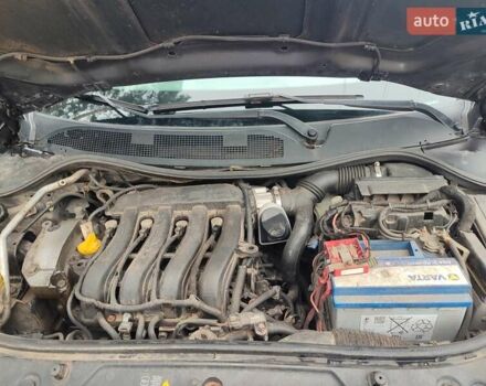 Черный Рено Меган, объемом двигателя 1.6 л и пробегом 258 тыс. км за 4900 $, фото 1 на Automoto.ua