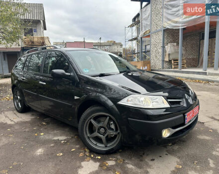 Черный Рено Меган, объемом двигателя 1.6 л и пробегом 212 тыс. км за 6600 $, фото 3 на Automoto.ua