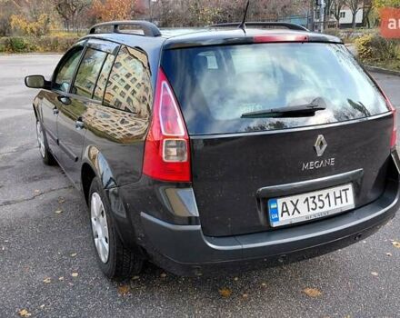 Черный Рено Меган, объемом двигателя 1.6 л и пробегом 235 тыс. км за 4850 $, фото 11 на Automoto.ua