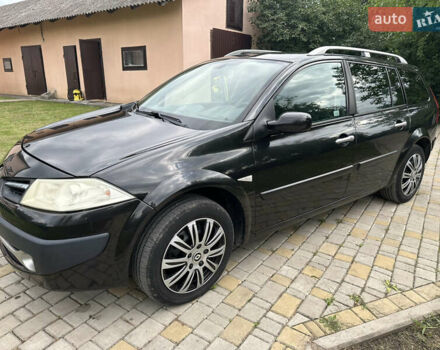 Черный Рено Меган, объемом двигателя 1.6 л и пробегом 182 тыс. км за 5700 $, фото 3 на Automoto.ua