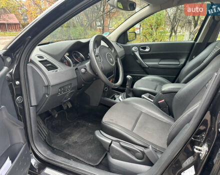 Черный Рено Меган, объемом двигателя 1.6 л и пробегом 212 тыс. км за 6600 $, фото 25 на Automoto.ua