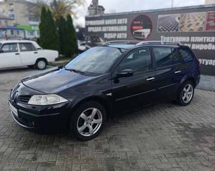 Черный Рено Меган, объемом двигателя 1.6 л и пробегом 300 тыс. км за 4700 $, фото 2 на Automoto.ua