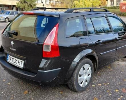 Черный Рено Меган, объемом двигателя 1.6 л и пробегом 235 тыс. км за 4850 $, фото 15 на Automoto.ua