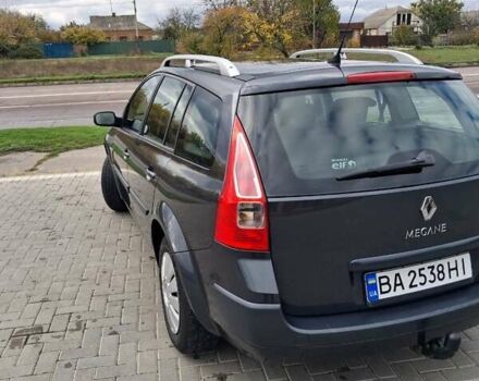 Рено Меган 2008 у Кропивницькому (Кіровограді) на Automoto.ua Чорний Рено Меган, об'ємом двигуна 1.6 л та пробігом 227 тис. км за 6200 $, фото 1 на Automoto.ua