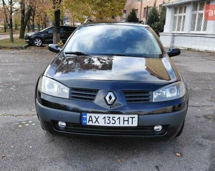 Черный Рено Меган, объемом двигателя 1.6 л и пробегом 235 тыс. км за 4850 $, фото 3 на Automoto.ua