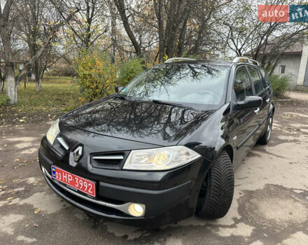 Черный Рено Меган, объемом двигателя 1.6 л и пробегом 212 тыс. км за 6600 $, фото 22 на Automoto.ua