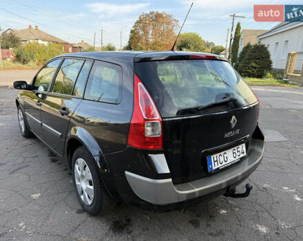 Черный Рено Меган, объемом двигателя 1.6 л и пробегом 210 тыс. км за 5950 $, фото 7 на Automoto.ua