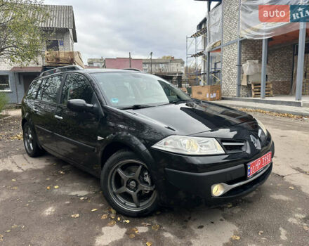 Черный Рено Меган, объемом двигателя 1.6 л и пробегом 212 тыс. км за 6600 $, фото 2 на Automoto.ua