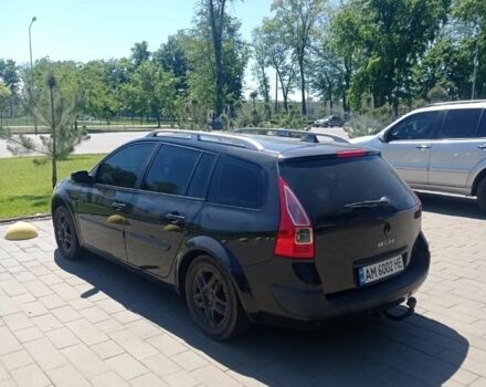 Чорний Рено Меган, об'ємом двигуна 2 л та пробігом 220 тис. км за 6500 $, фото 7 на Automoto.ua