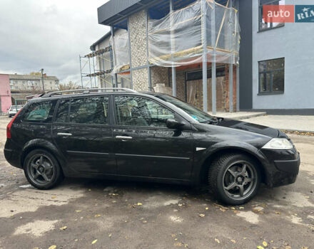 Черный Рено Меган, объемом двигателя 1.6 л и пробегом 212 тыс. км за 6600 $, фото 8 на Automoto.ua