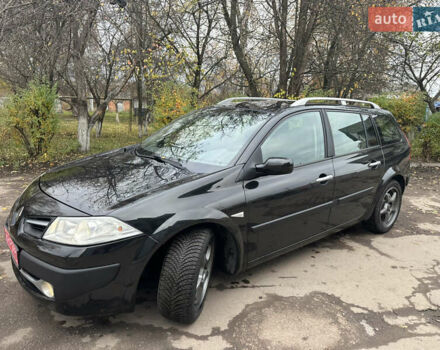 Черный Рено Меган, объемом двигателя 1.6 л и пробегом 212 тыс. км за 6600 $, фото 20 на Automoto.ua