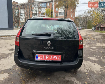 Черный Рено Меган, объемом двигателя 1.6 л и пробегом 212 тыс. км за 6600 $, фото 11 на Automoto.ua