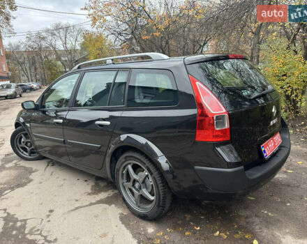 Черный Рено Меган, объемом двигателя 1.6 л и пробегом 212 тыс. км за 6600 $, фото 15 на Automoto.ua