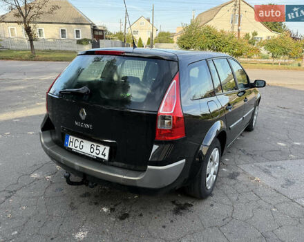 Черный Рено Меган, объемом двигателя 1.6 л и пробегом 210 тыс. км за 5950 $, фото 5 на Automoto.ua