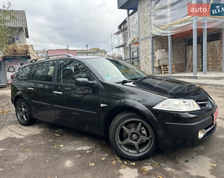 Черный Рено Меган, объемом двигателя 1.6 л и пробегом 212 тыс. км за 6600 $, фото 5 на Automoto.ua