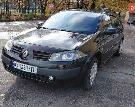 Черный Рено Меган, объемом двигателя 1.6 л и пробегом 235 тыс. км за 4850 $, фото 5 на Automoto.ua