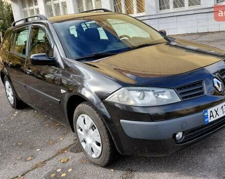 Черный Рено Меган, объемом двигателя 1.6 л и пробегом 235 тыс. км за 4850 $, фото 4 на Automoto.ua