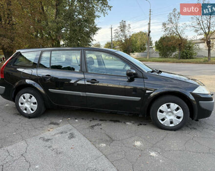 Черный Рено Меган, объемом двигателя 1.6 л и пробегом 210 тыс. км за 5950 $, фото 3 на Automoto.ua