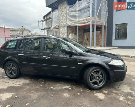 Черный Рено Меган, объемом двигателя 1.6 л и пробегом 212 тыс. км за 6600 $, фото 7 на Automoto.ua