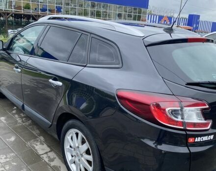 Черный Рено Меган, объемом двигателя 1.4 л и пробегом 223 тыс. км за 6600 $, фото 4 на Automoto.ua