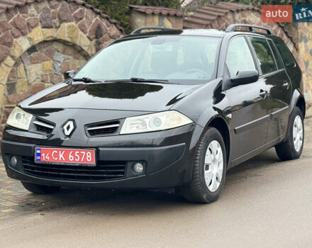Черный Рено Меган, объемом двигателя 1.6 л и пробегом 190 тыс. км за 5300 $, фото 12 на Automoto.ua