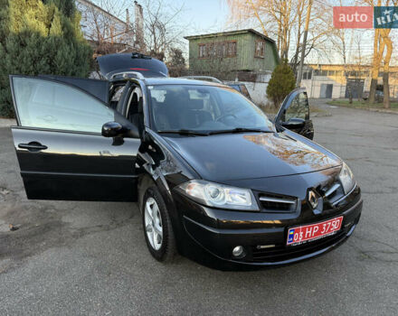 Черный Рено Меган, объемом двигателя 1.6 л и пробегом 200 тыс. км за 6200 $, фото 109 на Automoto.ua
