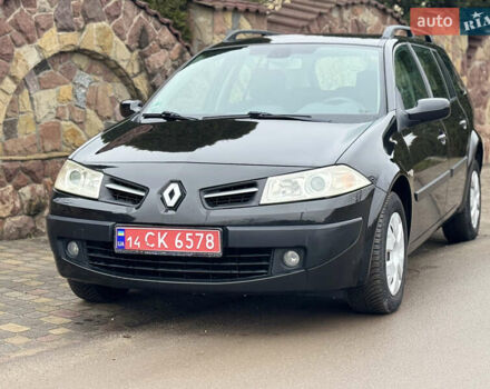 Черный Рено Меган, объемом двигателя 1.6 л и пробегом 190 тыс. км за 5300 $, фото 5 на Automoto.ua