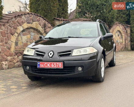 Черный Рено Меган, объемом двигателя 1.6 л и пробегом 190 тыс. км за 5300 $, фото 1 на Automoto.ua
