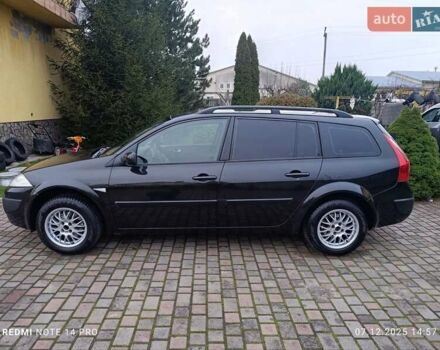 Черный Рено Меган, объемом двигателя 1.6 л и пробегом 219 тыс. км за 4650 $, фото 15 на Automoto.ua