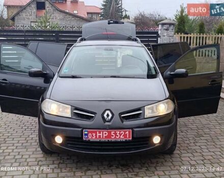 Черный Рено Меган, объемом двигателя 1.6 л и пробегом 219 тыс. км за 4650 $, фото 6 на Automoto.ua