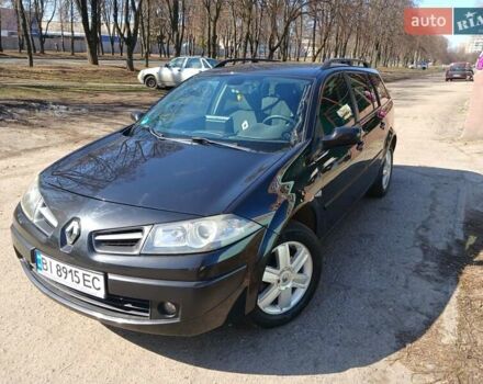 Черный Рено Меган, объемом двигателя 1.6 л и пробегом 200 тыс. км за 5700 $, фото 2 на Automoto.ua