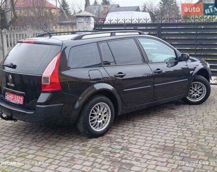 Черный Рено Меган, объемом двигателя 1.6 л и пробегом 219 тыс. км за 4650 $, фото 3 на Automoto.ua