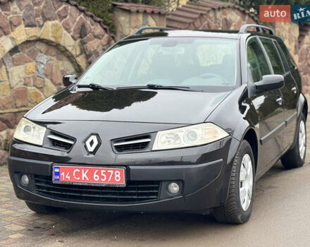 Черный Рено Меган, объемом двигателя 1.6 л и пробегом 190 тыс. км за 5300 $, фото 11 на Automoto.ua