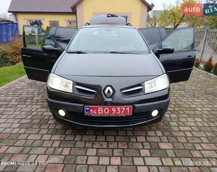 Черный Рено Меган, объемом двигателя 1.6 л и пробегом 220 тыс. км за 4600 $, фото 5 на Automoto.ua