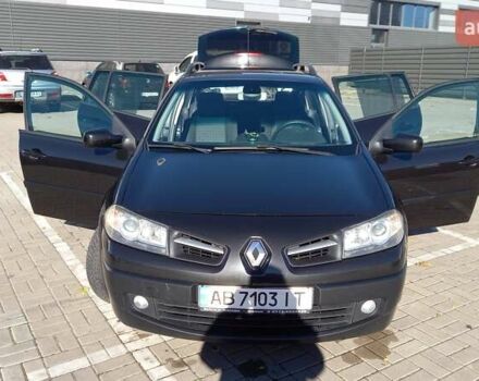 Черный Рено Меган, объемом двигателя 1.6 л и пробегом 206 тыс. км за 5999 $, фото 4 на Automoto.ua